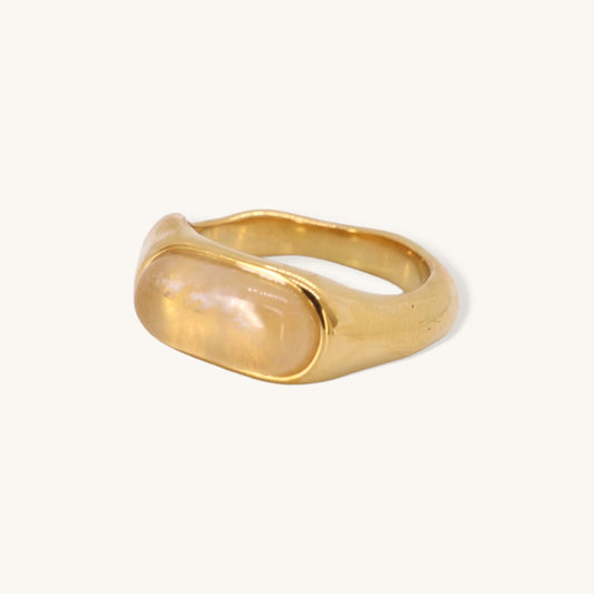 Haylee Thin Gemstone Ring