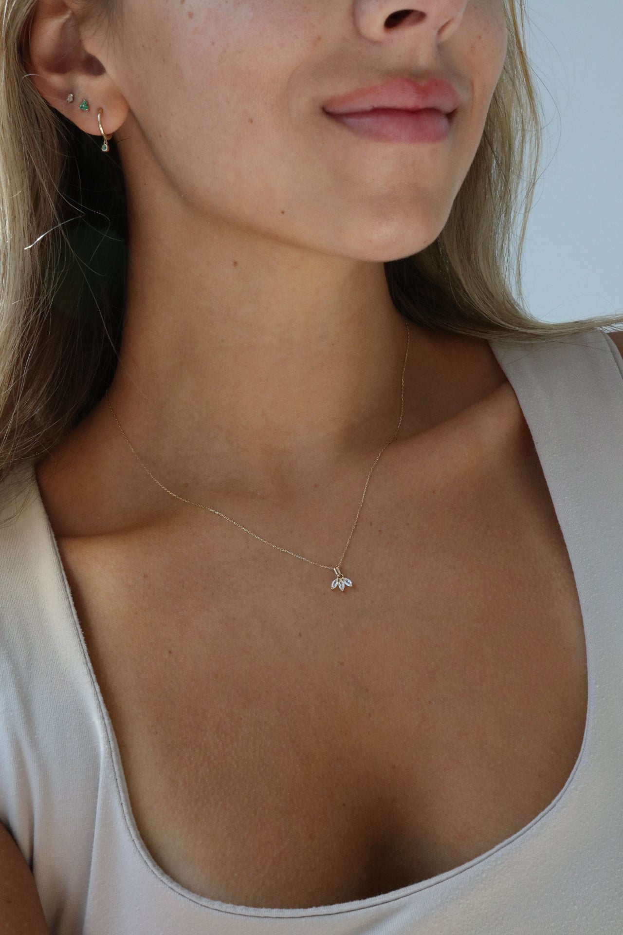 Alexia White Topaz Necklace