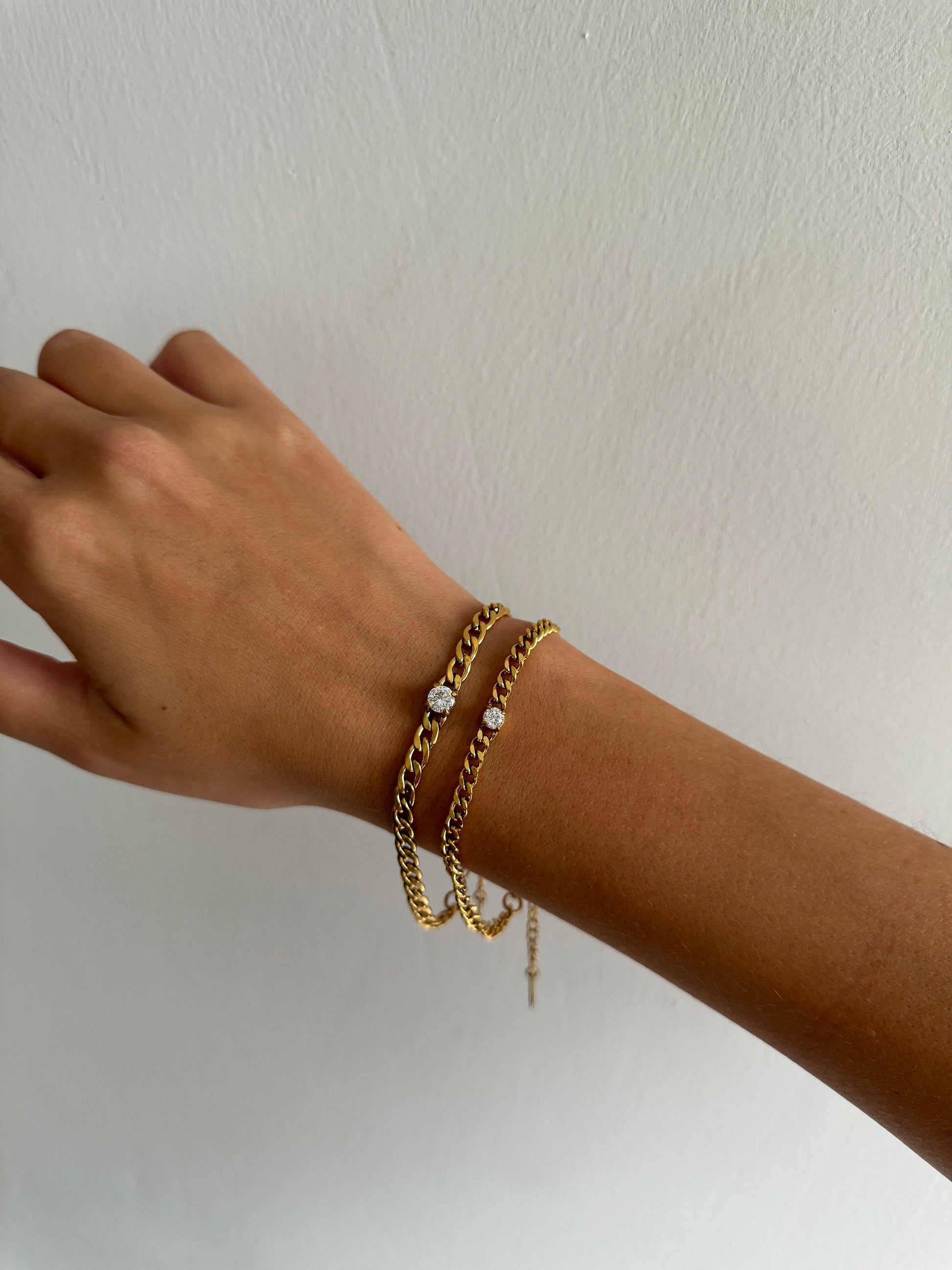 Gold filled bracelet, stackable bracelet for women, gemstone bracelet, adjustable birthstone bracelet, gold jewelry girlfriend gift for her