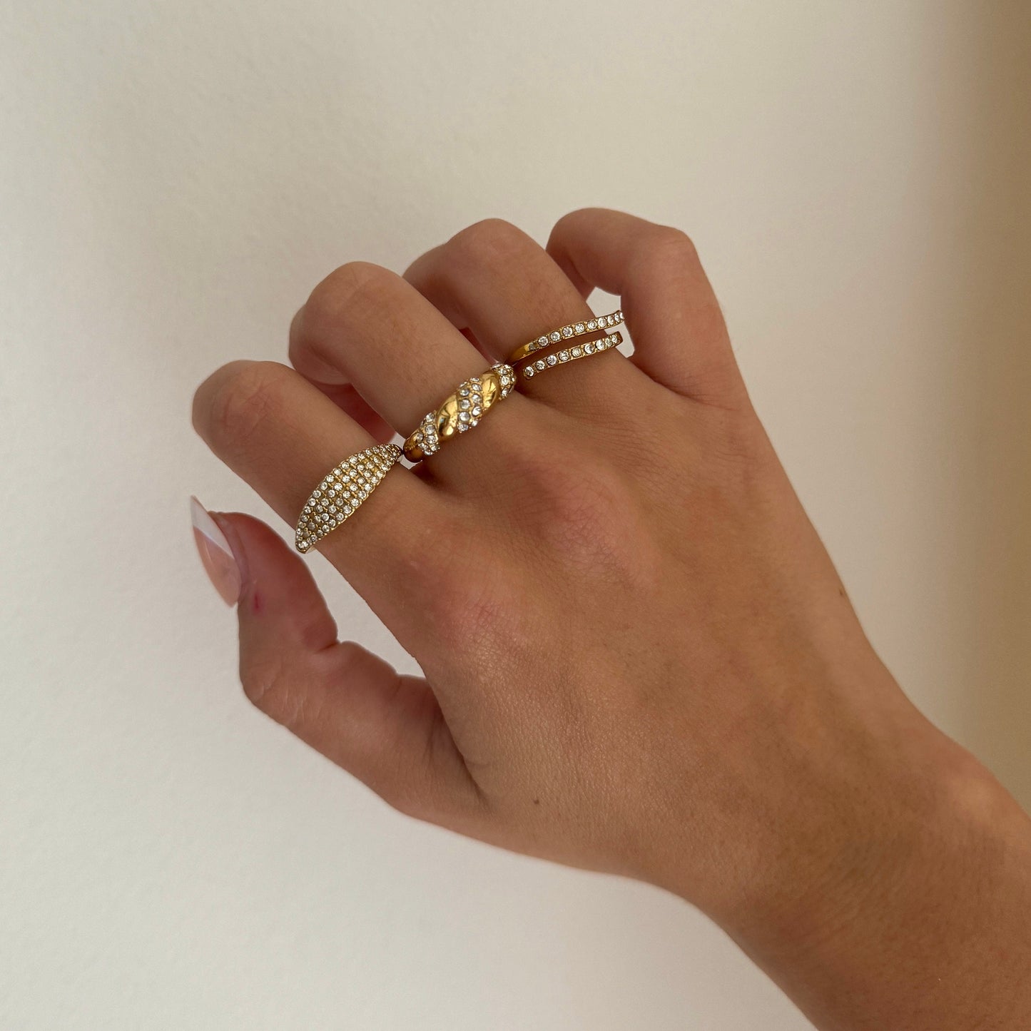 Gold Twisted Dome Ring, gold braided ring for women, 18k chunky gold ring, gold braid twist ring, chunky statement ring gold rings for women